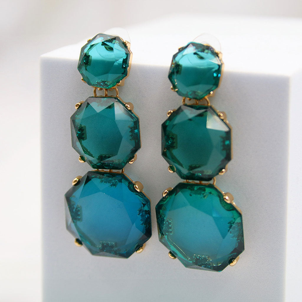 Aretes Aguamarina ARE-C-H001