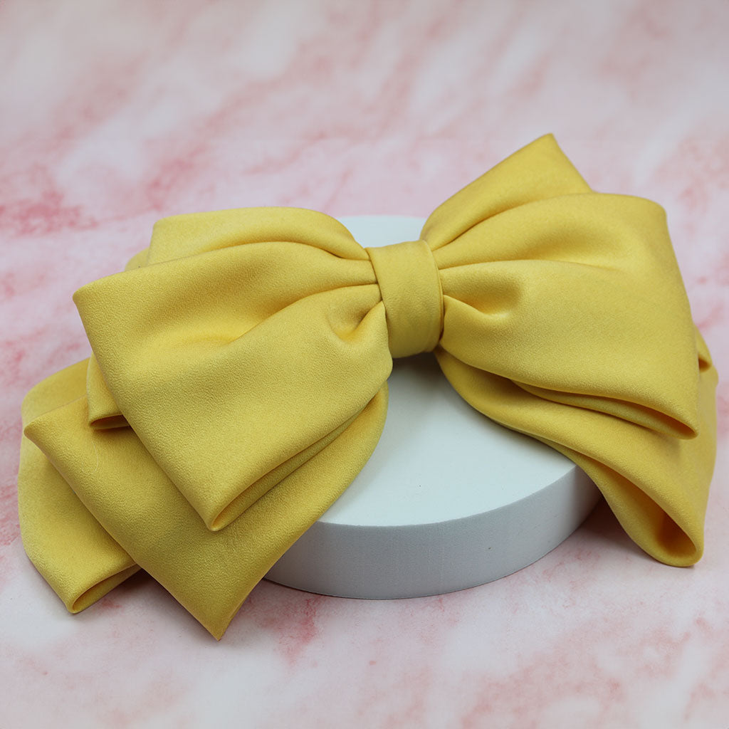 Moño Yellow Bow MO-V-H003