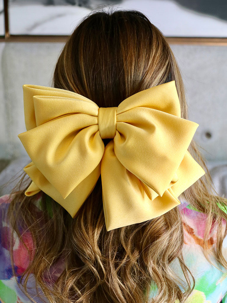 Moño Yellow Bow MO-V-H003