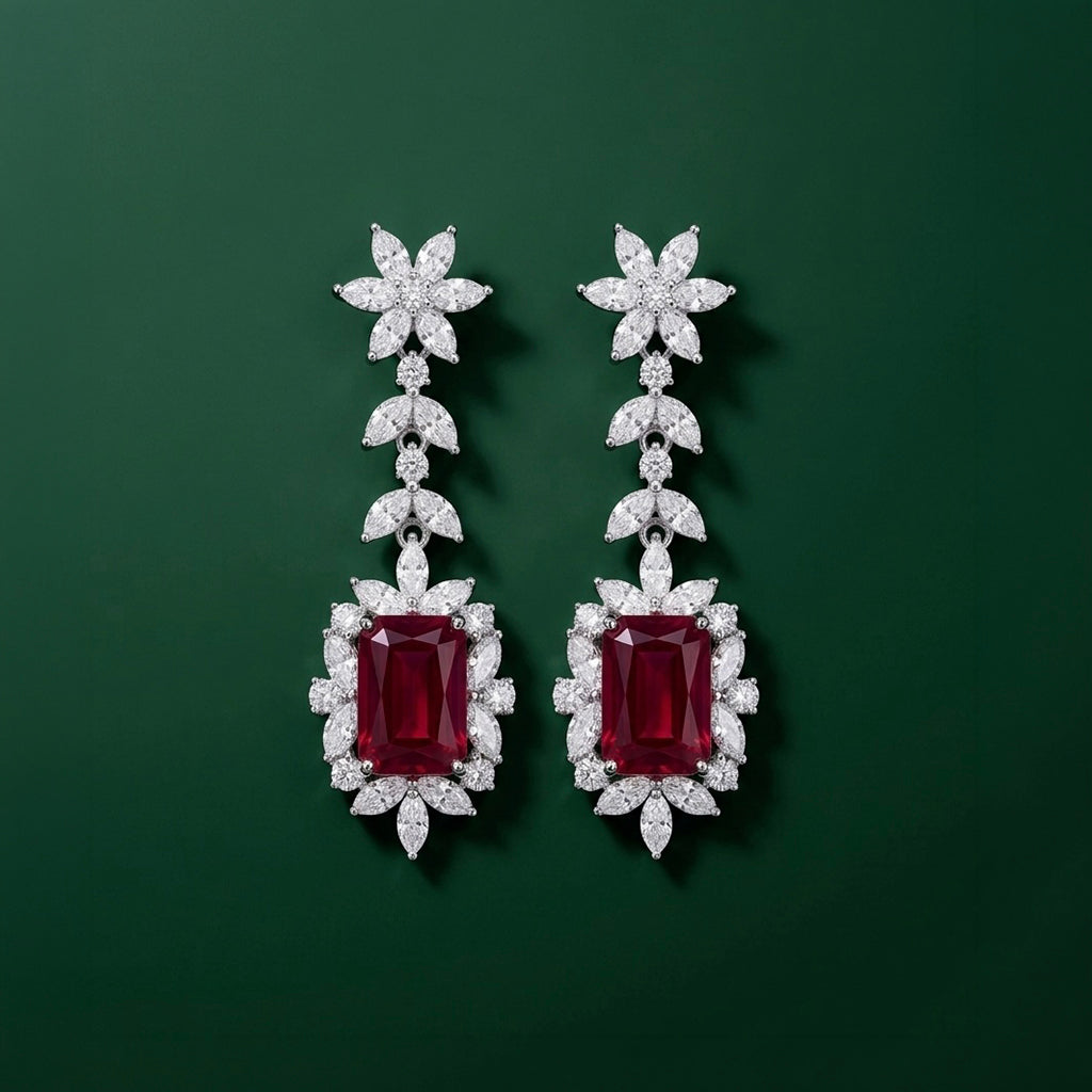 Aretes Cereza ARE-C-H095
