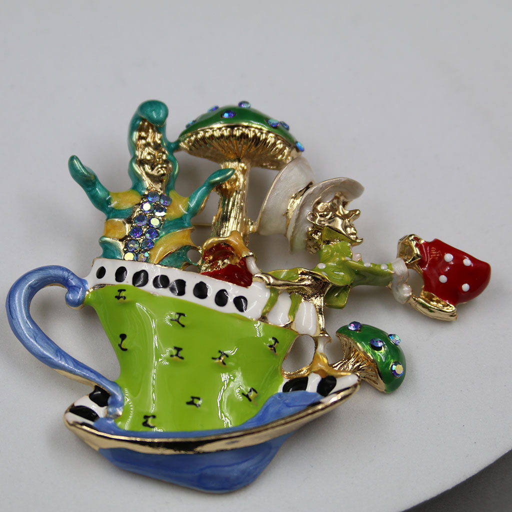 Broche Wonderland BRO-B-006