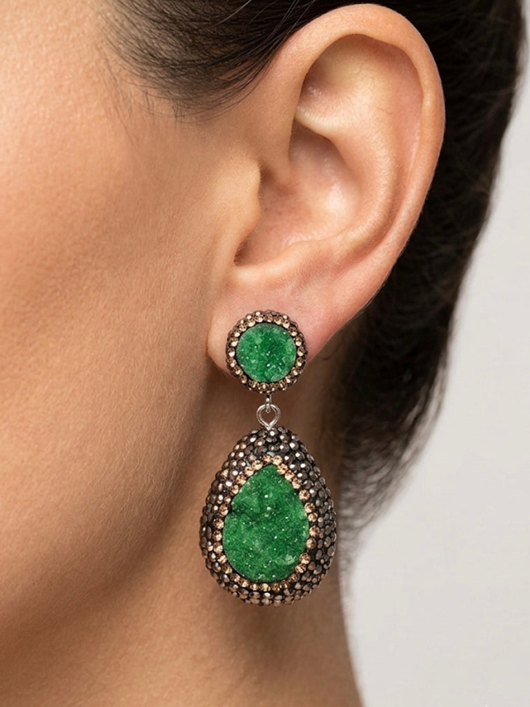 Aretes Verdes ARE-C-H0117