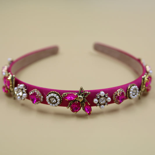 Diadema Abejita Fucsia DIA-C-H009