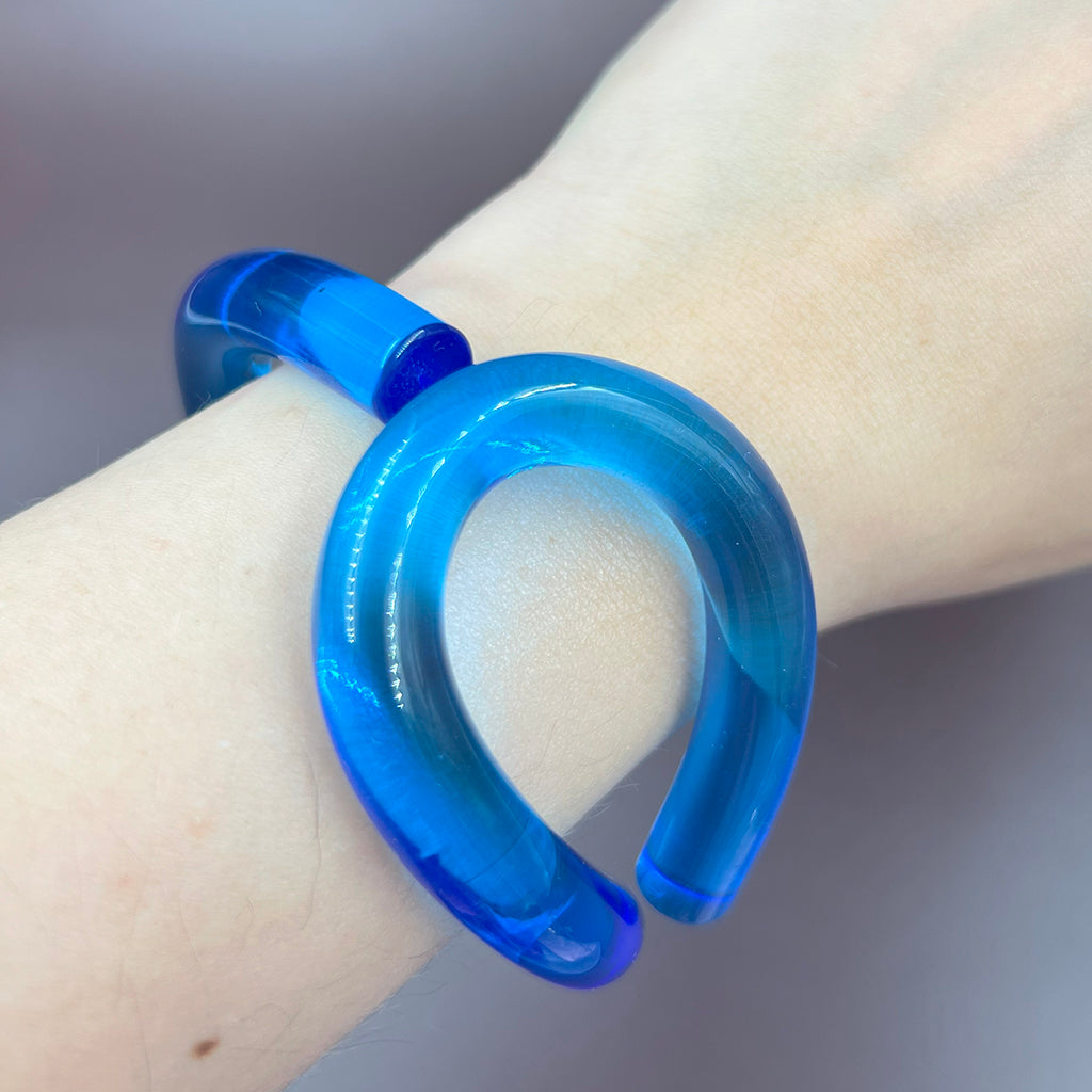 Pulsera Azul Neon PU-C-H001