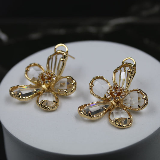 Aretes Fleur ARE-D-H008