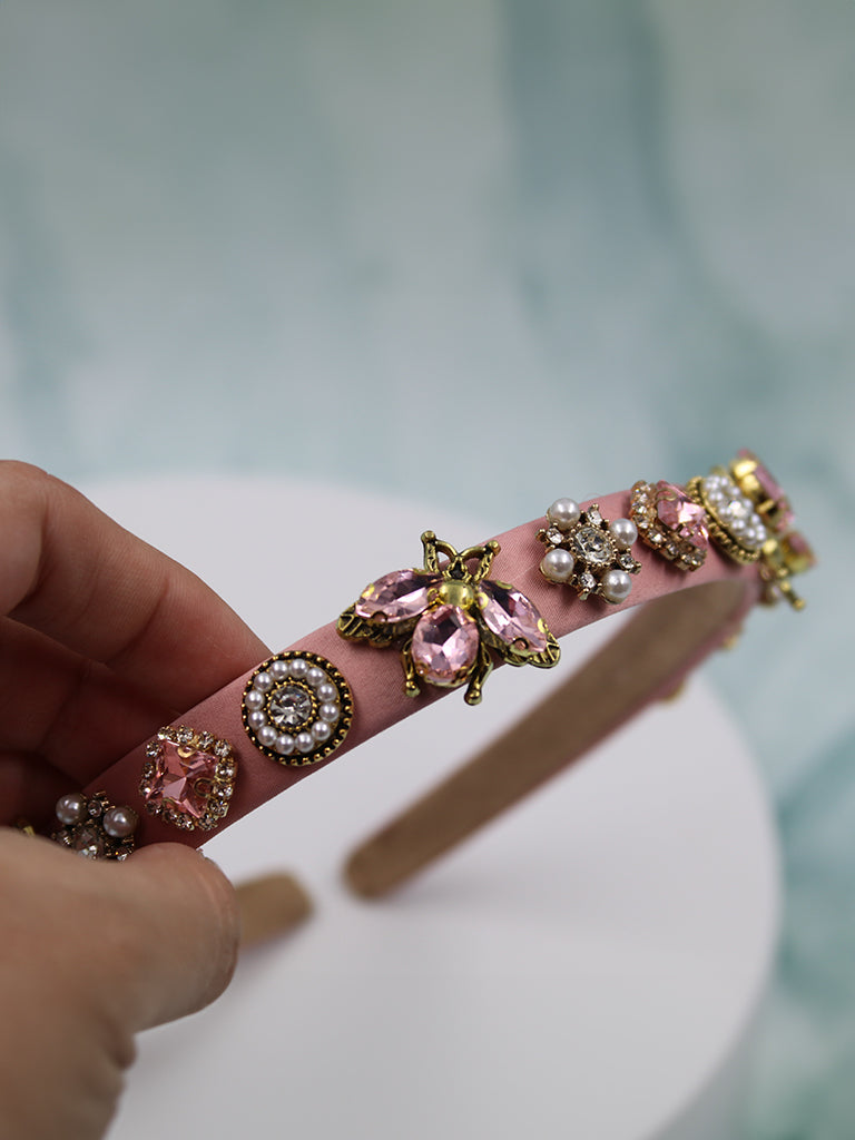 Diadema Abejita Rosa DIA-C-H012