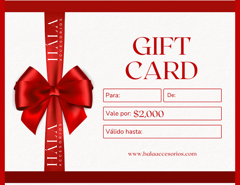 Tarjeta de Regalo