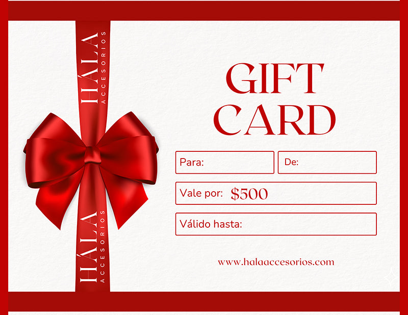 Tarjeta de Regalo