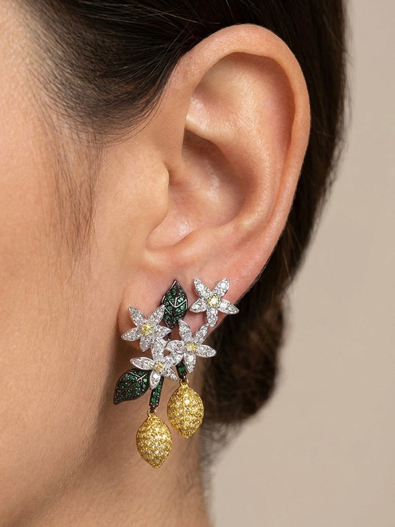 Aretes Limones ARE-C-H077