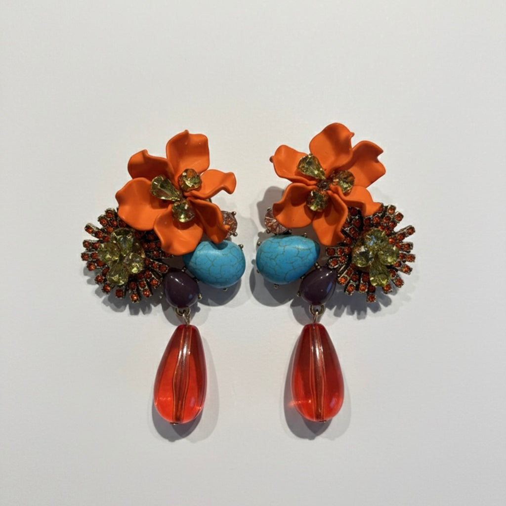 Aretes Orange ARE-C-H065