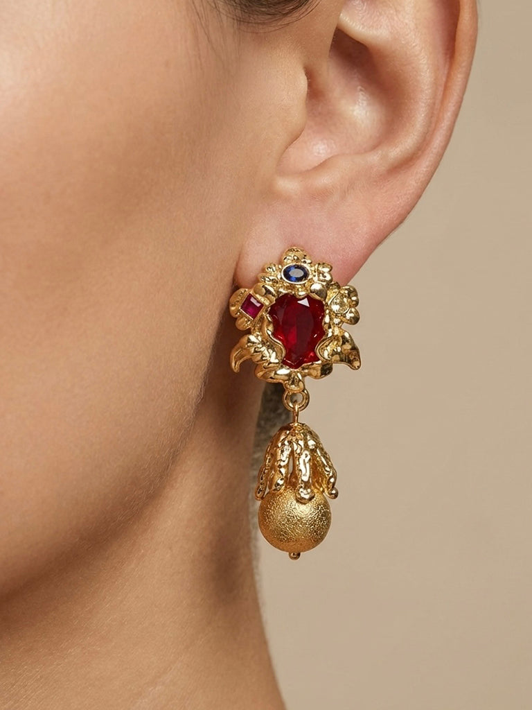 Aretes Rubi ARE-C-H066