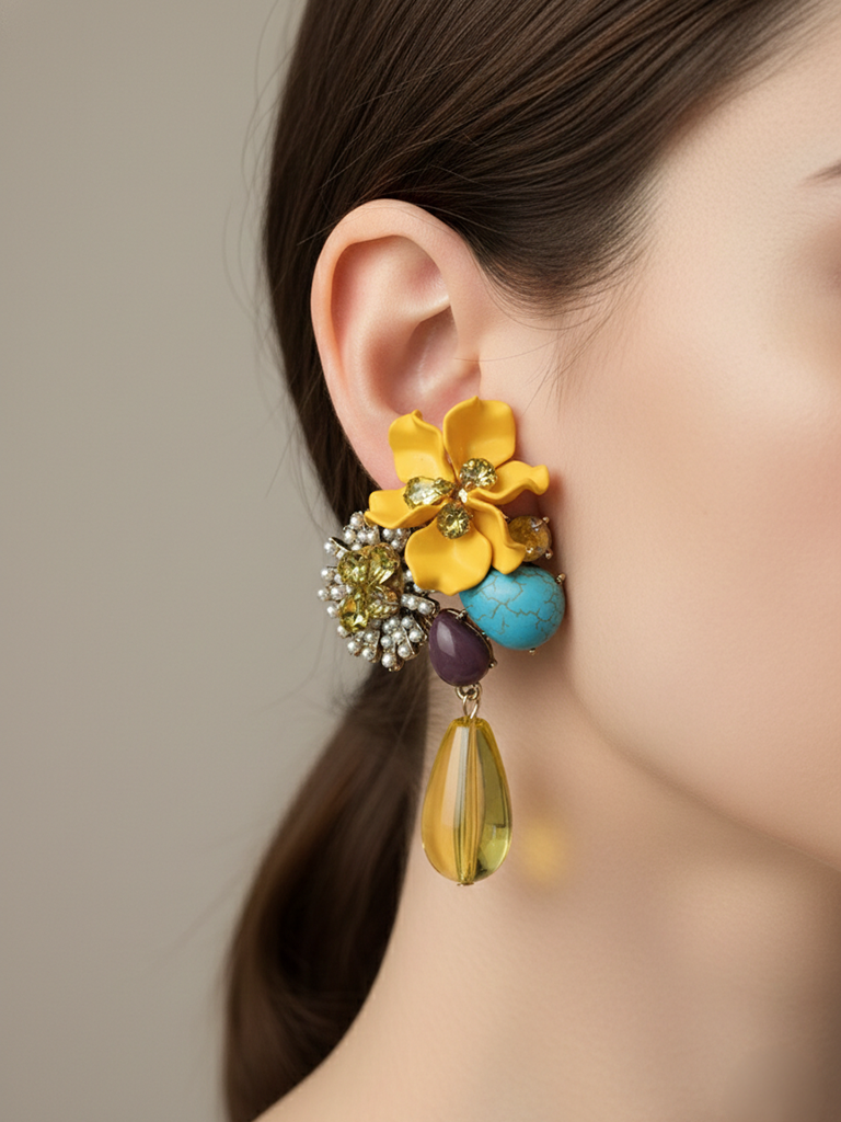 Aretes Yellow ARE-C-H068